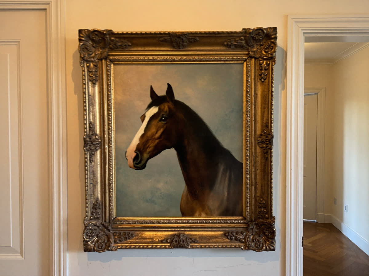 Pferdeportrait nach Foto